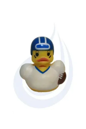Rubber Duck, Football Duck Keychain : SP6520K Next Day Delivery