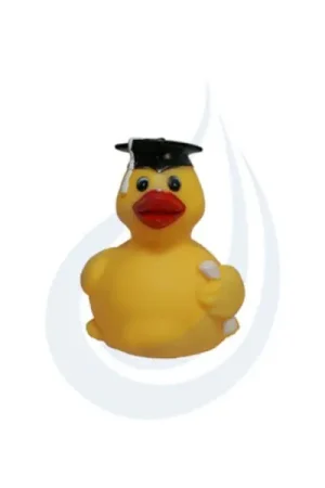 Special Offer Rubber Duck, Graduation Duck Keychain : SP6551K