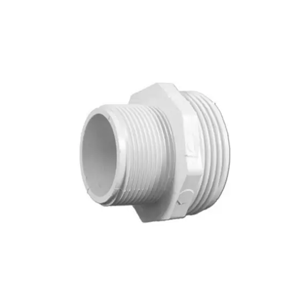 Super Sale Tailpiece, Union, Waterway, 1-1/2"MBT x 1-1/2"MPT, No O-Ring Groove : 417-4060