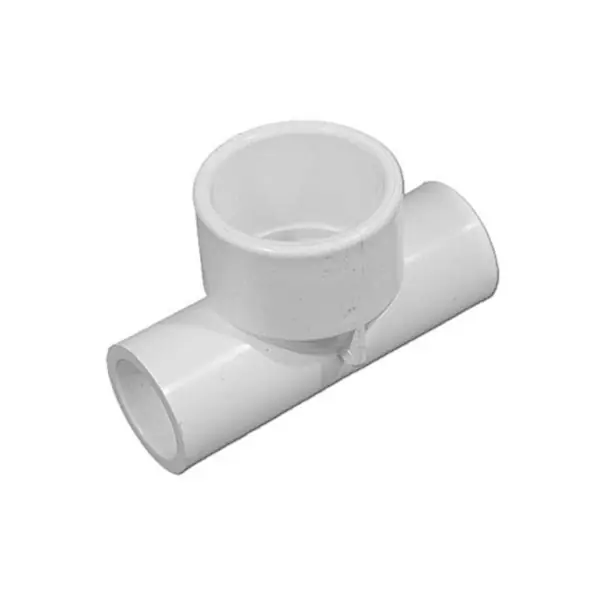 Fitting, PVC, Reducer Tee, 1/2"S x 1/2"S x 1"S : 413-1980 Authentic