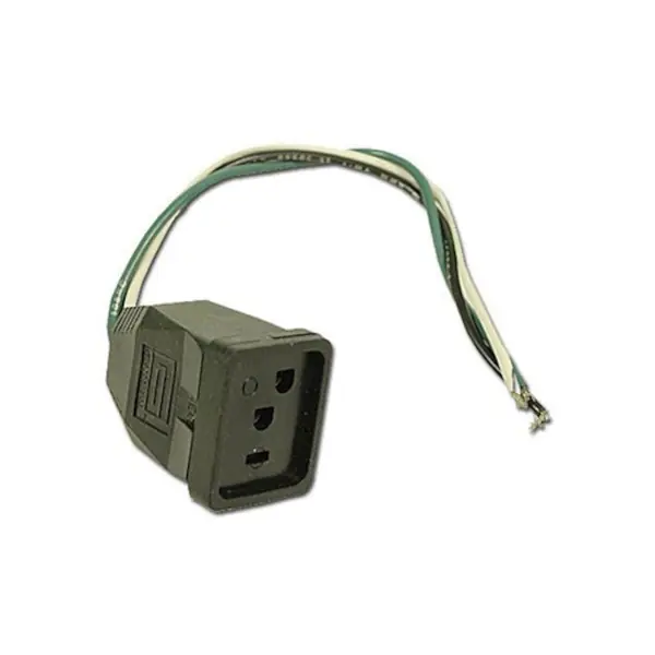 New Release Receptacle, Standard J&J, 18/3, Light : LIFM