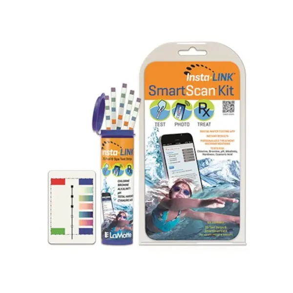 Water Testing, Test Strips, La Motte, Insta-Link, Chlor/Brom/Ph/Alk/Hardness/Acid, 25ct : 3033-6 Grab Now